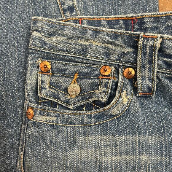 Y2K VINTAGE True Religion low-rise flare jeans - Picture 4 of 7